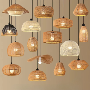 Wicker Hanging Lamp