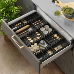 Adjustable Under Cabinet Drawer