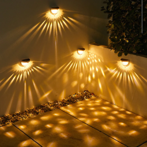 4pcs 6LED Solar Staircase Lights